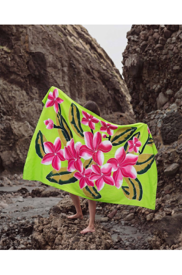 Hand Painted Rayon Sarong Hand Painted Rayon Sarong